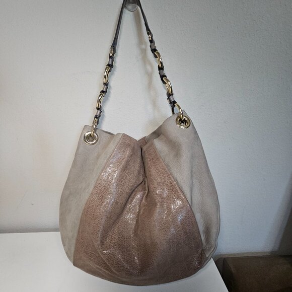 Vintage Vince Camuto Shulder hobo bag  -  taupe - Picture 3 of 12